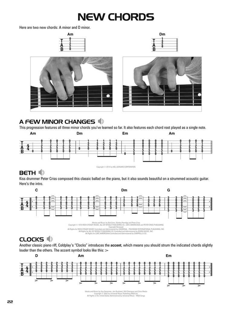 Hal Leonard Acoustic Guitar Tab Method - Book 1(Book with Online Audio)
