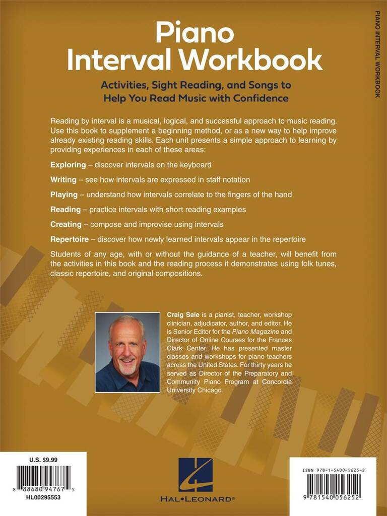 Piano Interval Workbook