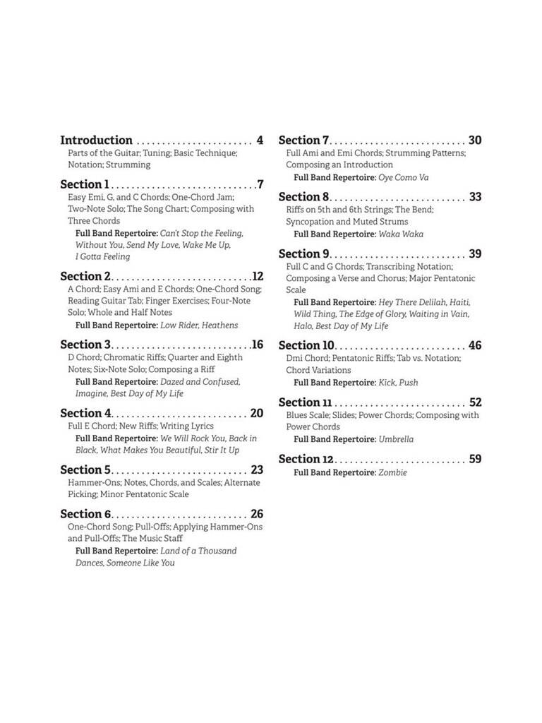 Modern Band Methode: Guitar Book