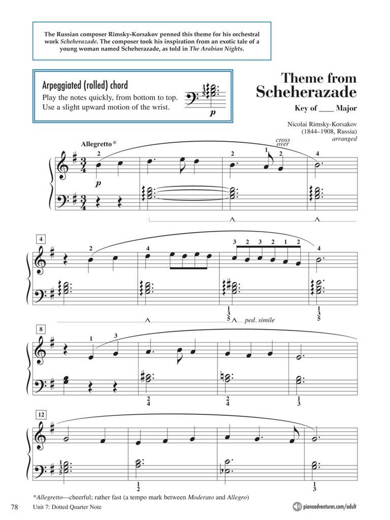 Nancy & Randall Faber: Adult Piano Adventures All-in-One Lesson Book 2