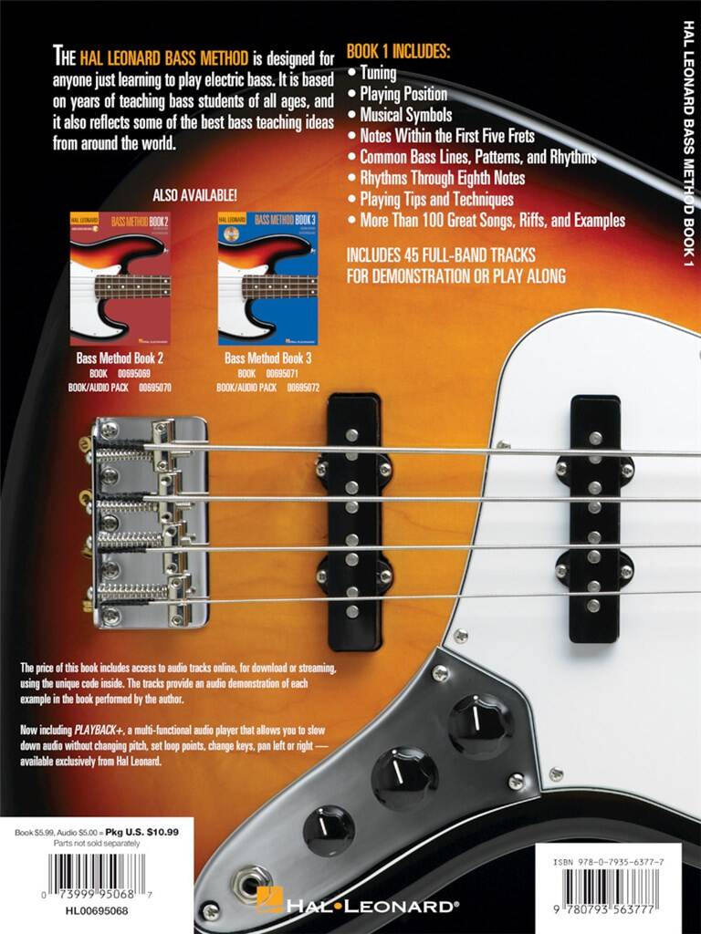 Hal Leonard Bass Method: Book 1 (Second Edition)