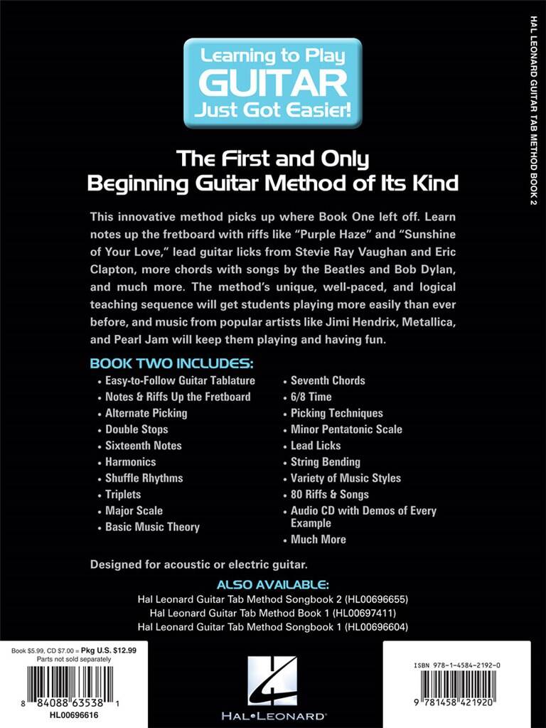 Hal Leonard Guitar TAB Method