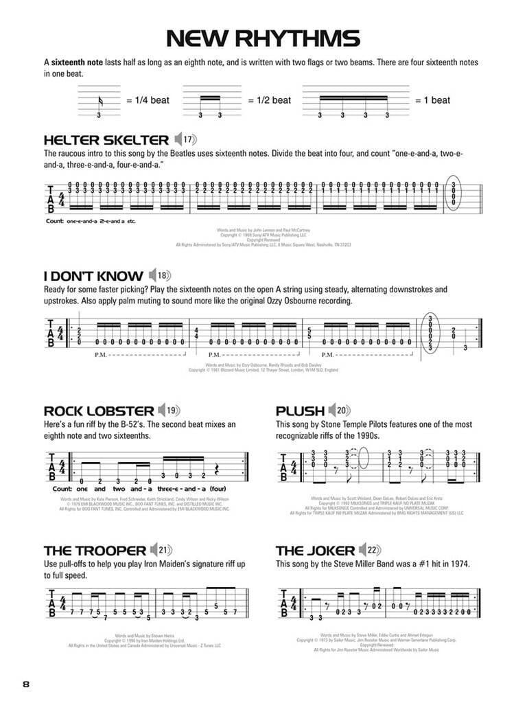 Hal Leonard Guitar TAB Method