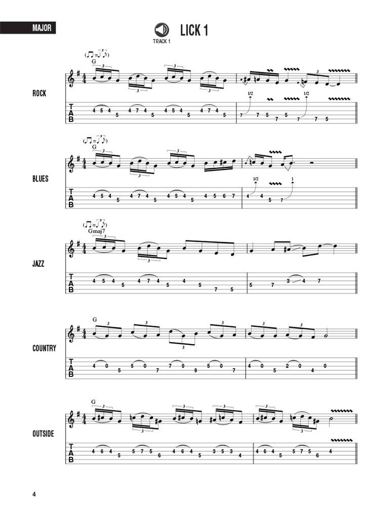 Hal Leonard Guitar Method: Lead Licks