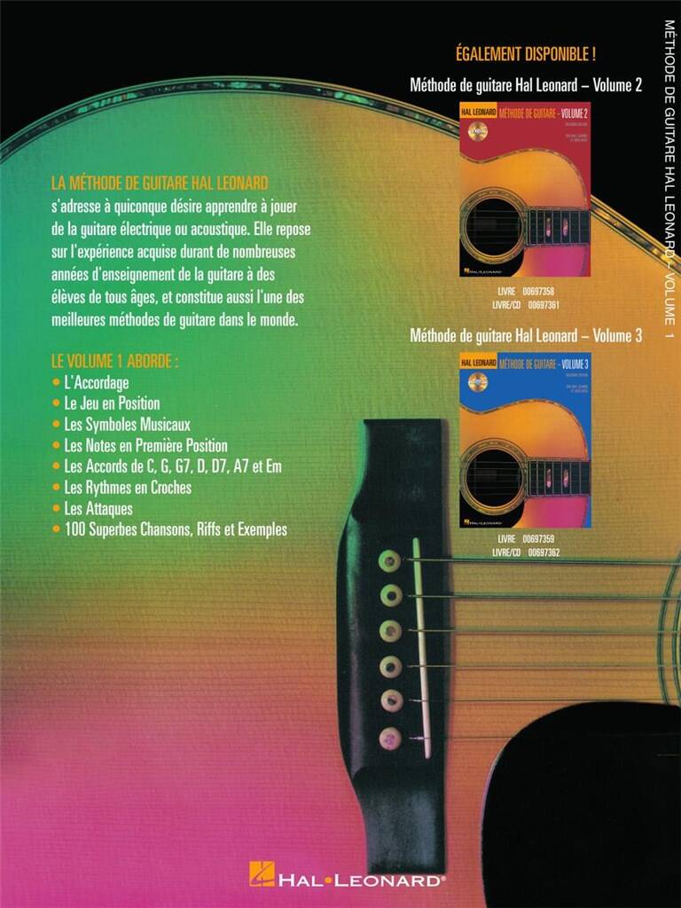 M?thode de guitare - Volume 1 - Deuxi?me Edition
