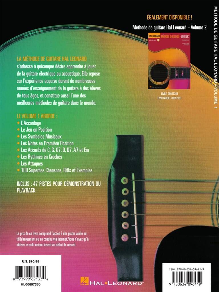 M?thode de guitare - Volume 1 - Deuxi?me Edition