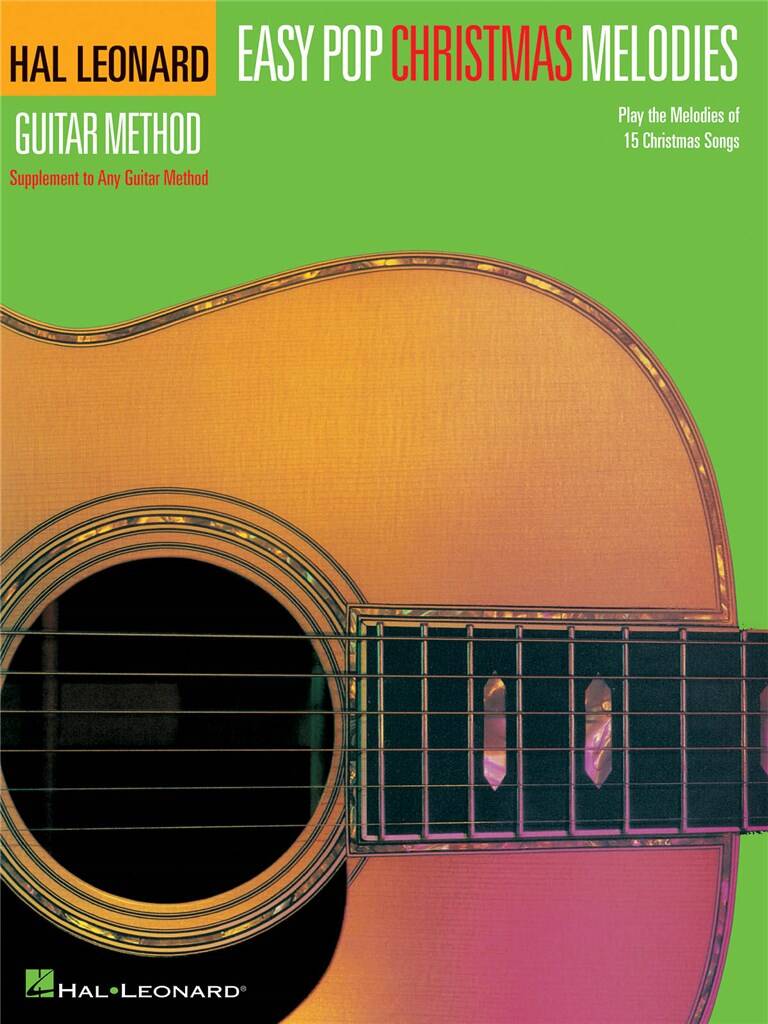 Hal Leonard Guitard Method: Easy Pop Christmas Melodies