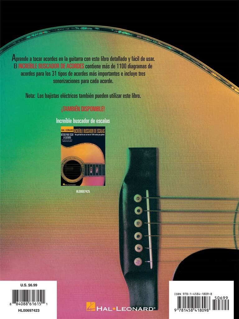 Incredible Buscador De Acordes (Spaanse Editie)