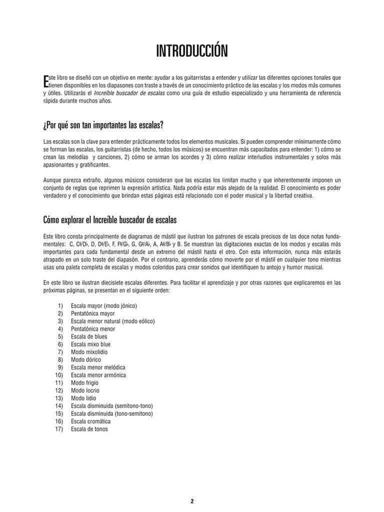 Incredible Scale Finder - Spanish Edition