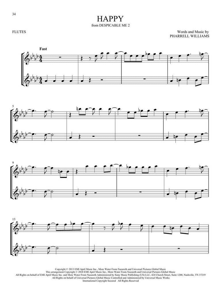 First 50 Duets for Two Flutes (Fluitduet) [stack-source:hl01293209_5.jpg]