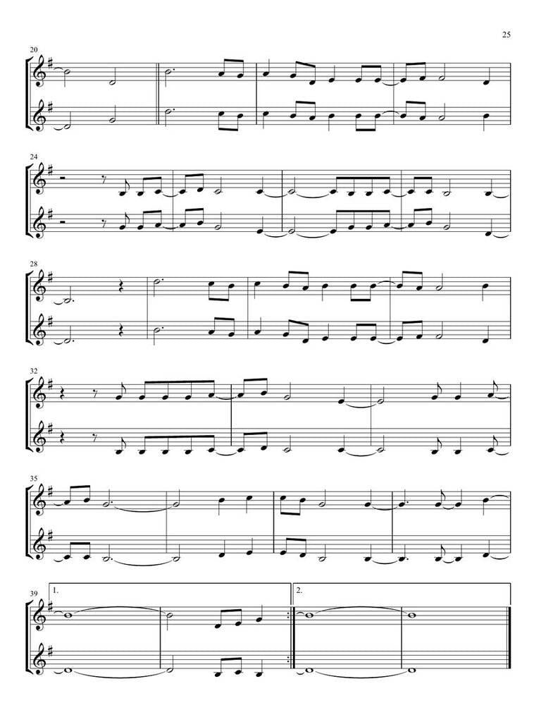 First 50 Duets for Two Clarinets (Klarinetduet) [stack-source:hl01297739_6.jpg]