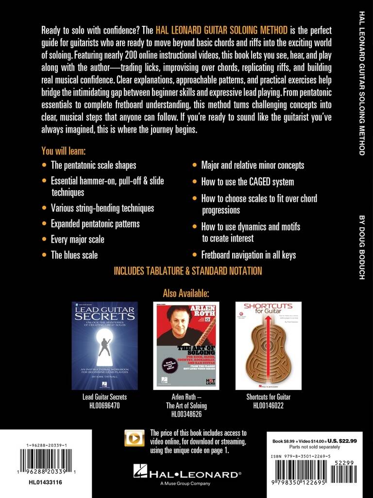 Hal Leonard Guitar Soloing Method