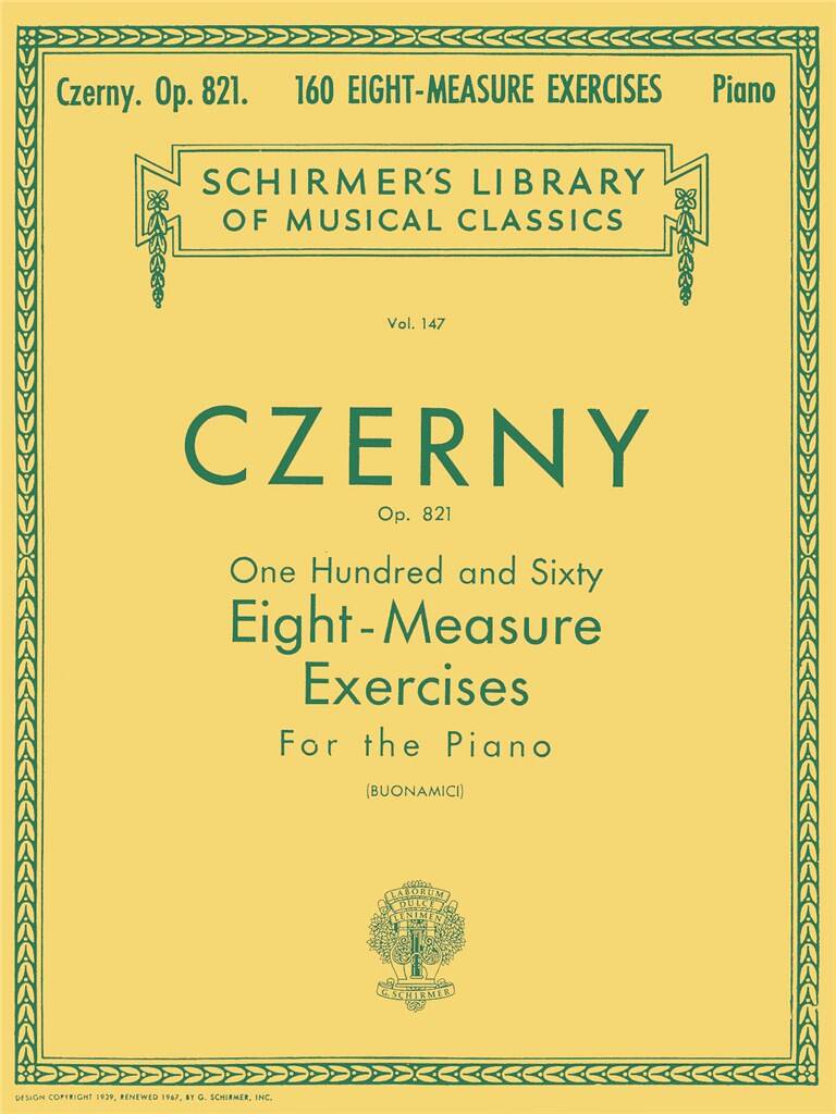 160 Eight-Measure Exercises, Op. 821