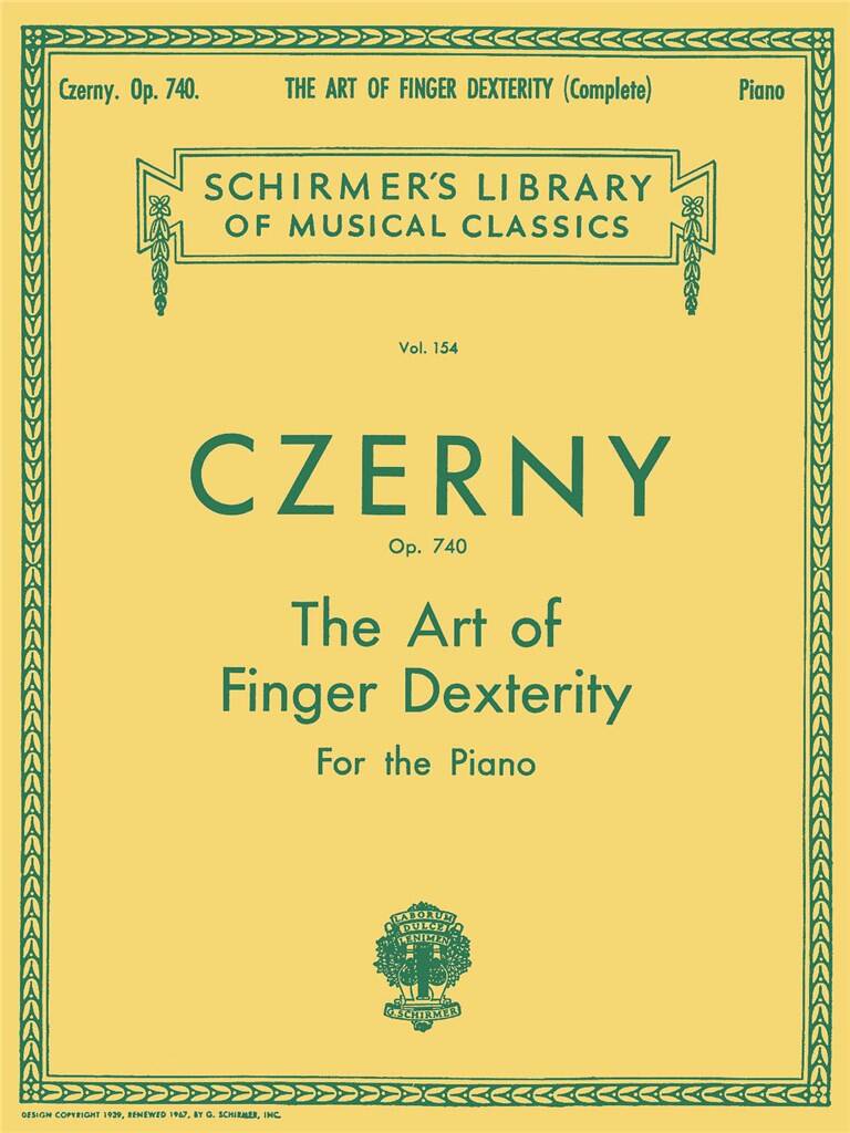 Art of Finger Dexterity, Op. 740 (Complete)