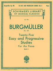25 Easy and Progressive Studies for the Piano