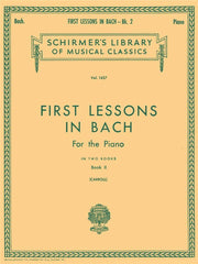 First Lessons In Bach Book Two