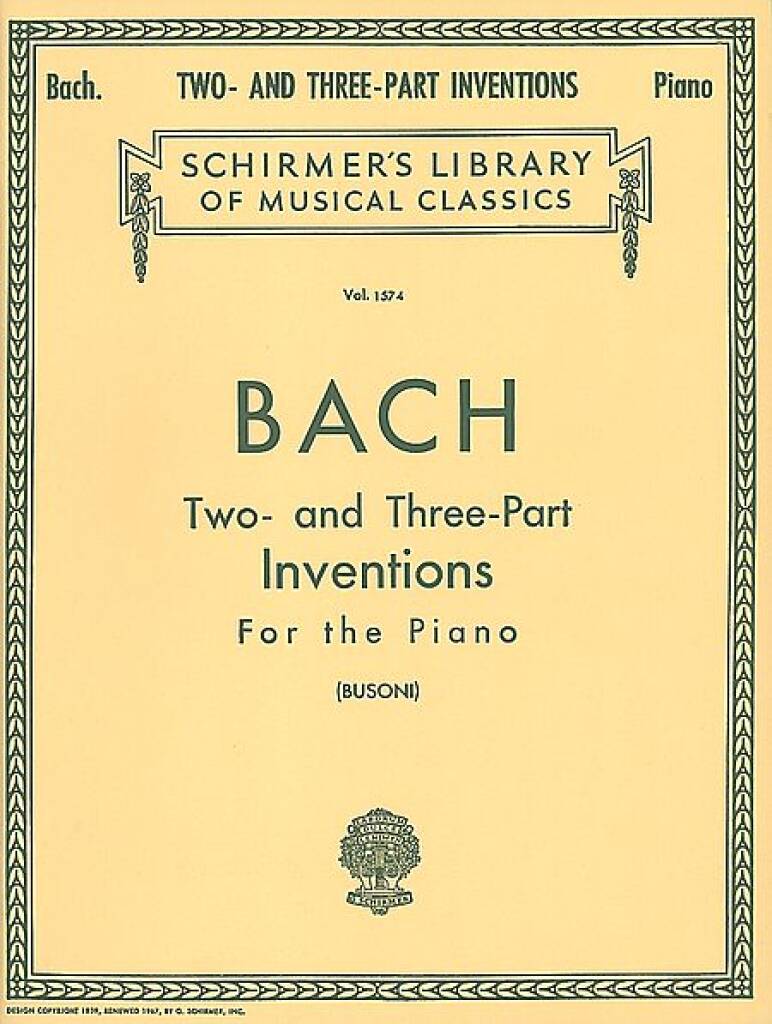 Two- and Three-Part Inventions