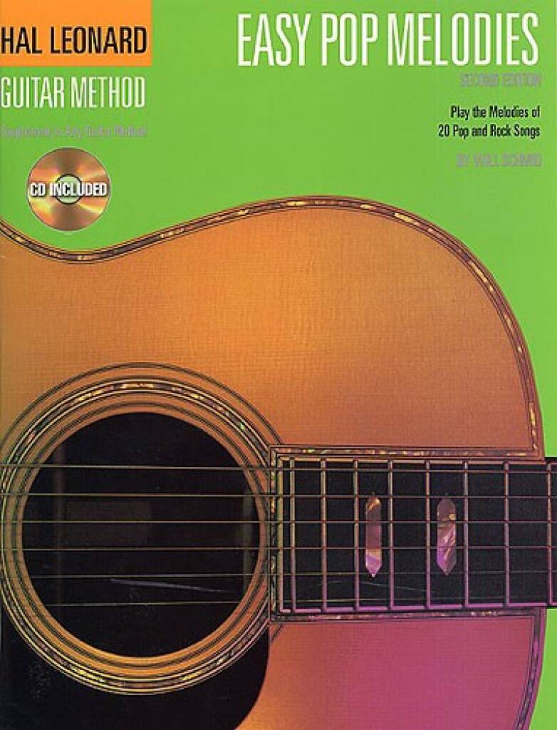 Hal Leonard Guitar Method: Easy Pop Melodies (With CD)