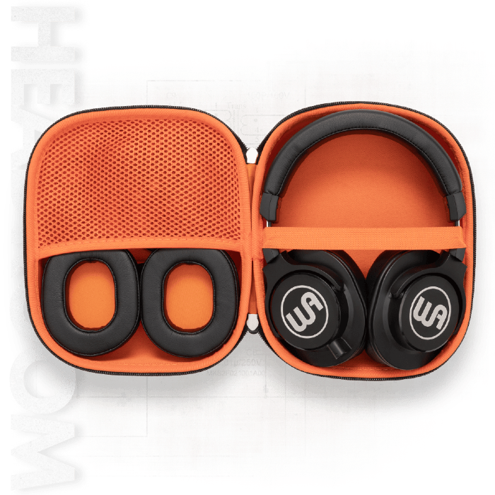 Warm Audio WAHRB, Black closed-back headphone afbeelding 5