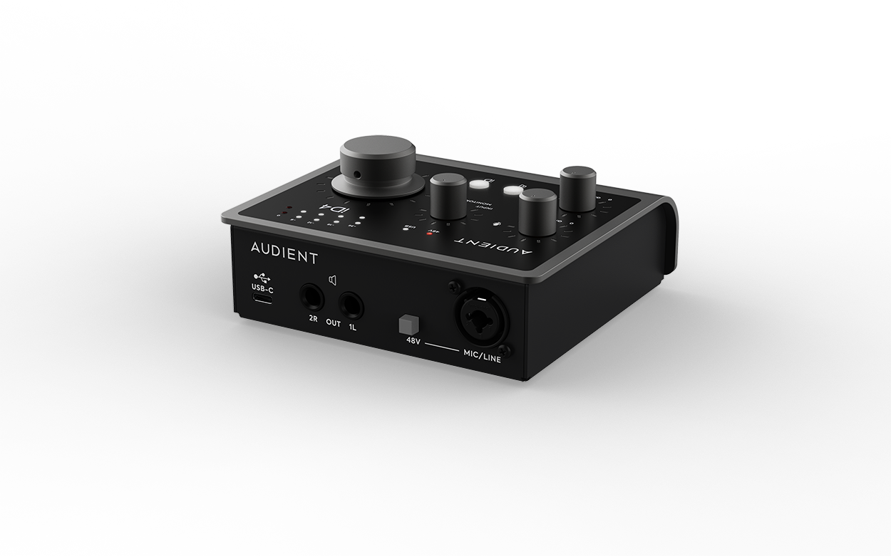 Audient - AUID4MKII - 2in | 2out Audio Interface (mac, Windows & Ios)