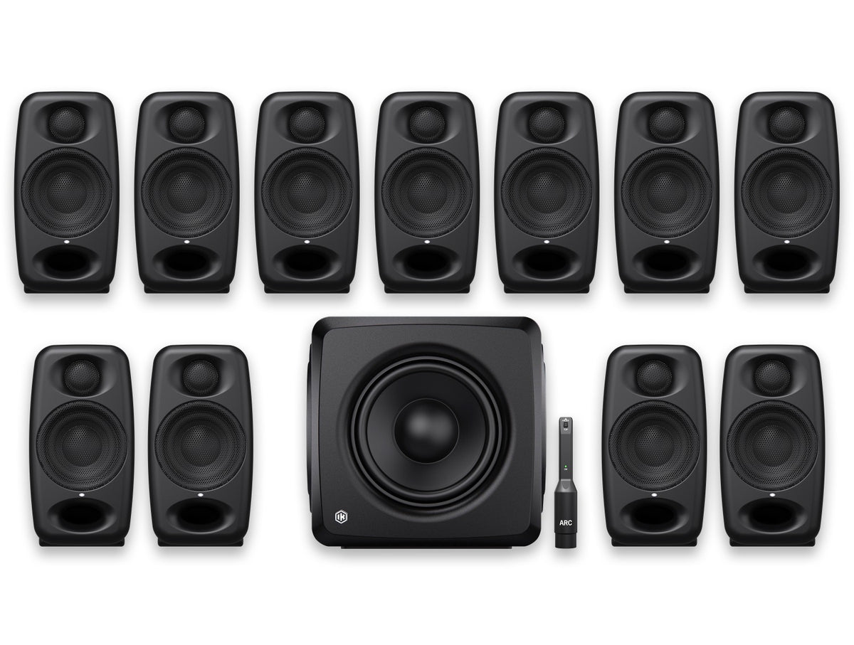 IK Multimedia IK Multimedia iLoud Micro Monitor Pro Black 7.4.1 Bundle