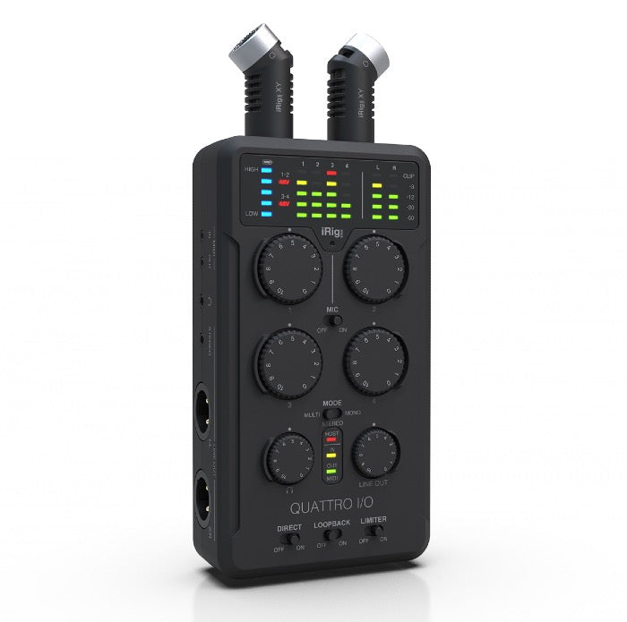 IK Multimedia - IKMIRIGQTRDLX - Irig Pro Quattro I/o Deluxe Recorder