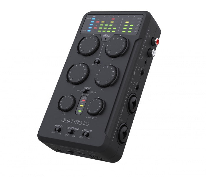 IK Multimedia - IKMIRIGQTRDLX - Irig Pro Quattro I/o Deluxe Recorder
