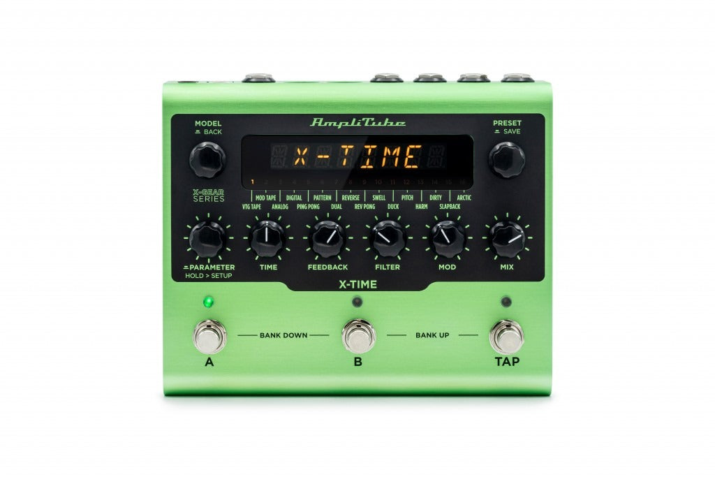IK Multimedia - IKMXGPEDALXTIME - Stereo Delay-pedal
