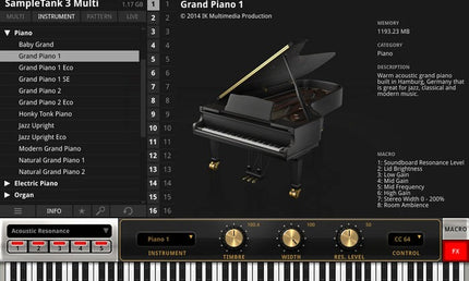 IK Multimedia - IKMCBKPST3HCD - Bundle Of Irig Keys Pro and Complete Sampletank 3