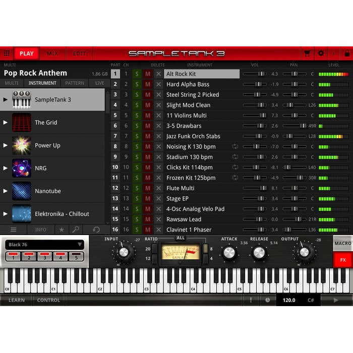 IK Multimedia - IKMCBKPST3HCD - Bundle Of Irig Keys Pro and Complete Sampletank 3