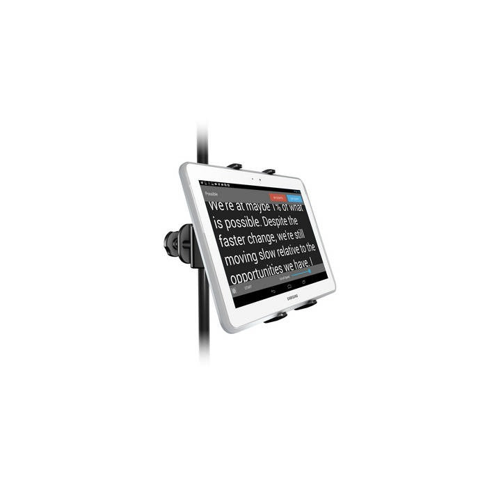 IK Multimedia - IKMIKLIPXPAND - Universal Mic Stand Mount for Tablets Up To 12