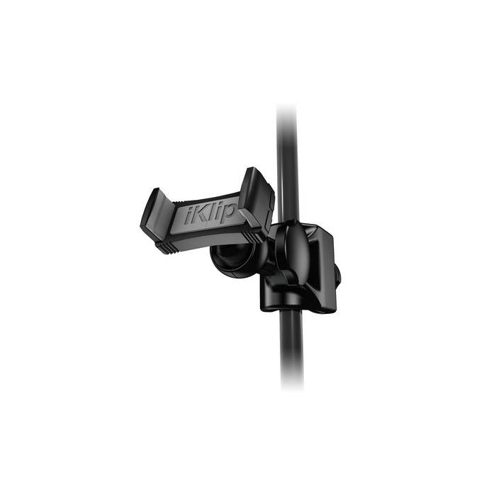 IK Multimedia - IKMIKLIPXPANDMN - Universal Mic Stand Mount for Smartphones Up To 6”
