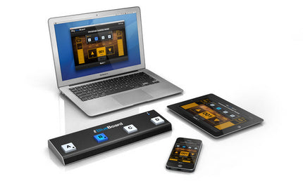 IK Multimedia - IKMIRIGBBRD - Bluetooth Midi Pedalboard Controller for Ios & Mac