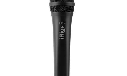 IK Multimedia - IKMIRIGMICHD2 - Handheld Digital Condenser Microphone for Iphone, Ipad and Mac/pc