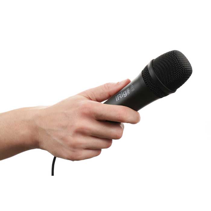 IK Multimedia - IKMIRIGMICHD2 - Handheld Digital Condenser Microphone for Iphone, Ipad and Mac/pc