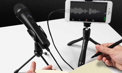 IK Multimedia - IKMIRIGMICHD2 - Handheld Digital Condenser Microphone for Iphone, Ipad and Mac/pc