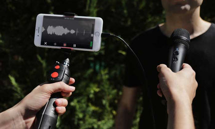 IK Multimedia - IKMIRIGMICHD2 - Handheld Digital Condenser Microphone for Iphone, Ipad and Mac/pc