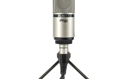 IK Multimedia - IKMIRIGMICSTDXL - Large-diaphragm, Compact Size, Analog Studio Condenser Microphone
