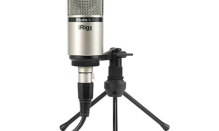 IK Multimedia - IKMIRIGMICSTDXL - Large-diaphragm, Compact Size, Analog Studio Condenser Microphone