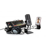 IK Multimedia - IKMIRIGSTRMMICPRO - Compact Multi-pattern Microphone and Stereo/4-channel Audio Interface