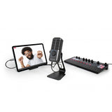 IK Multimedia - IKMIRIGSTRMMICPRO - Compact Multi-pattern Microphone and Stereo/4-channel Audio Interface