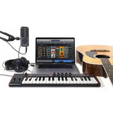 IK Multimedia - IKMIRIGSTRMMICPRO - Compact Multi-pattern Microphone and Stereo/4-channel Audio Interface