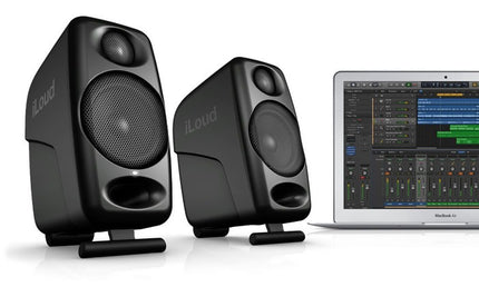 IK Multimedia - IKMILOUDMICRO - Ultra-compact, Hi-quality Reference Studio Monitors (pair)