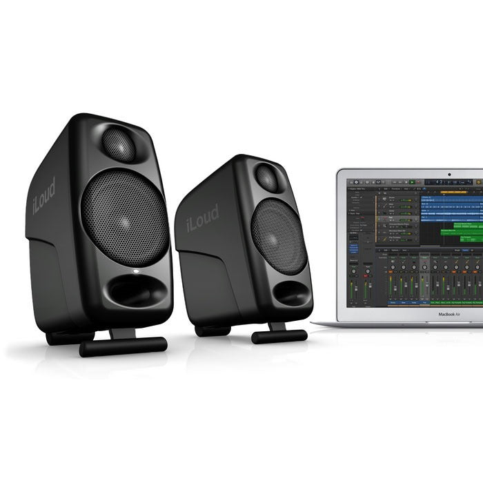 IK Multimedia - IKMILOUDMICRO - Ultra-compact, Hi-quality Reference Studio Monitors (pair)