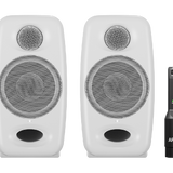 IK Multimedia - IKMILOUDMMPROW2X - Active 3" Stereo Monitor Set with Acoustic Correction and Measurement Mic