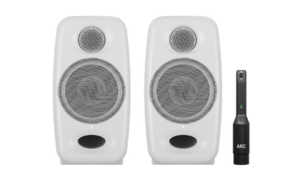 IK Multimedia - IKMILOUDMMPROW2X - Active 3" Stereo Monitor Set with Acoustic Correction and Measurement Mic
