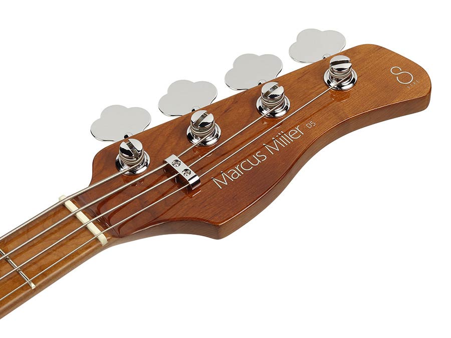 Sire D5 A4 Marcus Miller 4-snarige passieve basgitaar butterscotch blonde