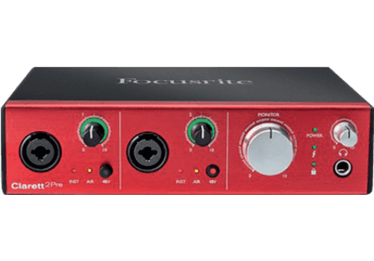 Focusrite Clarett 2Pre audio-interface