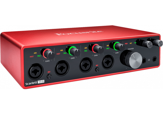 Focusrite Scarlett 18i8 3rd Gen audio-interface