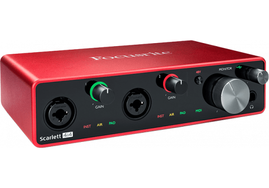 Focusrite Scarlett 4i4 3rd Gen audio-interface